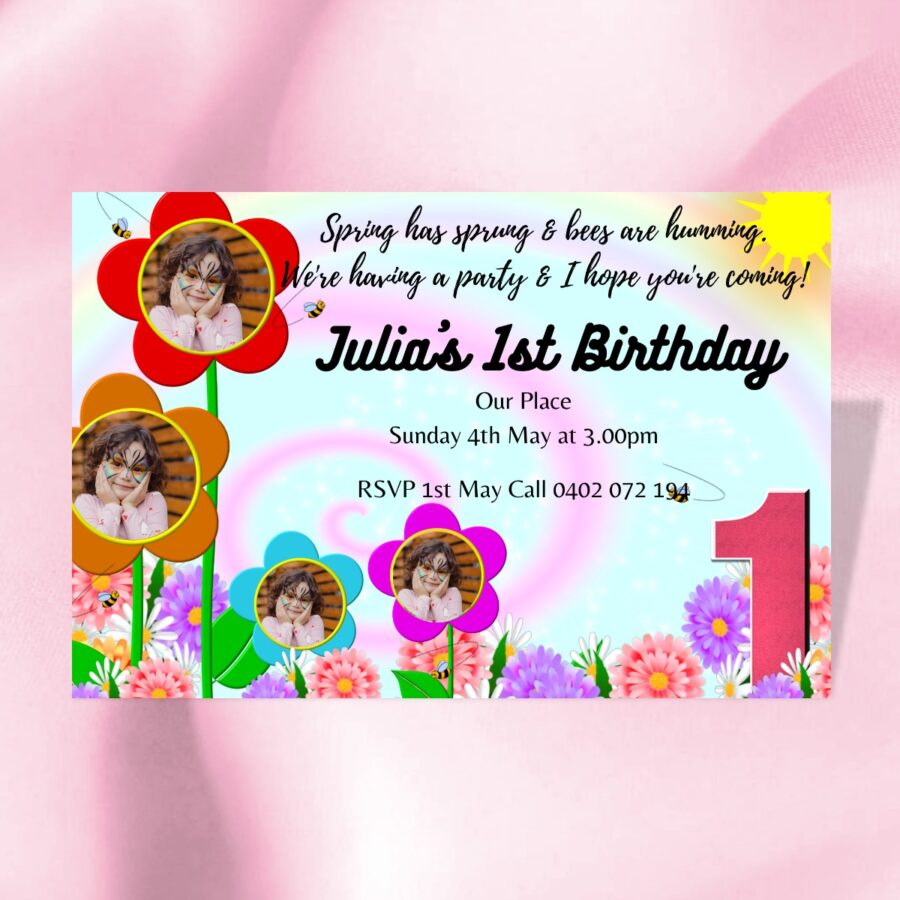 kids birthday invitations