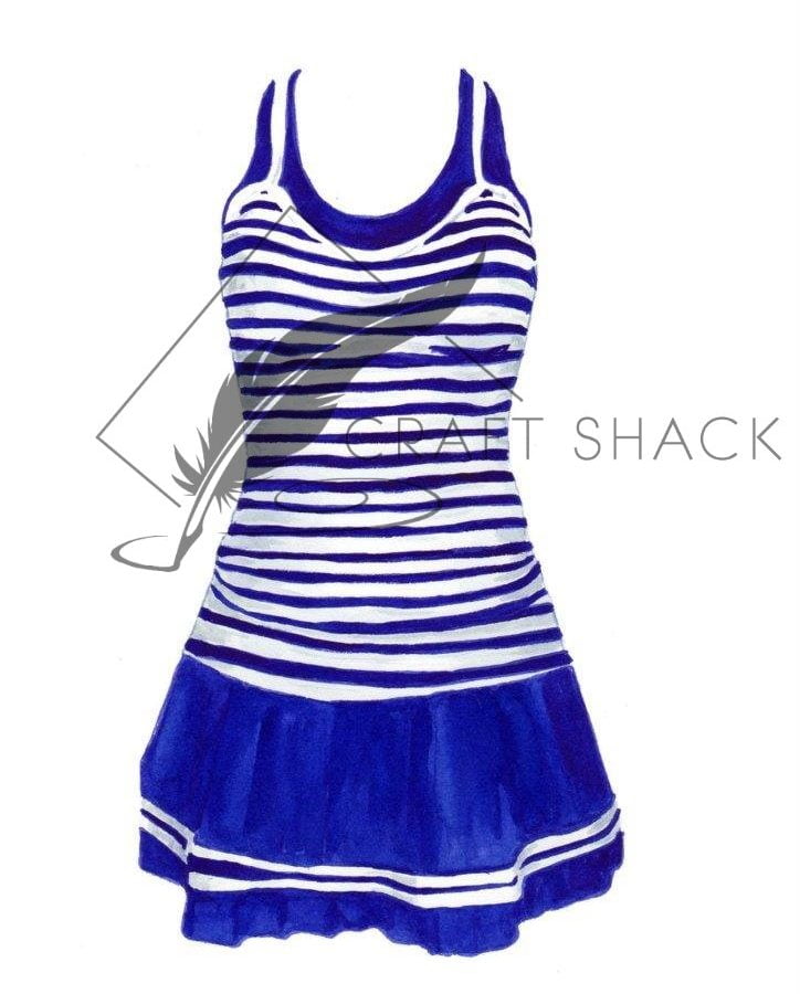 Vintage Bathers Wall Art poster digital print