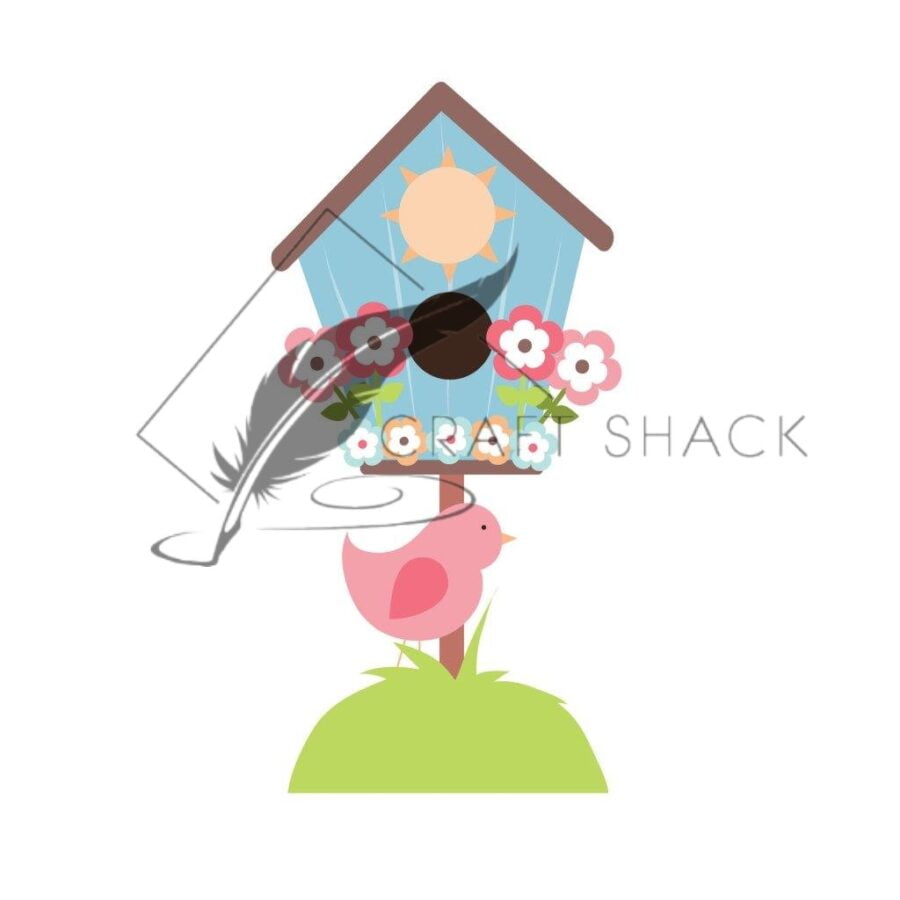 Bird house Wall Art poster digital print