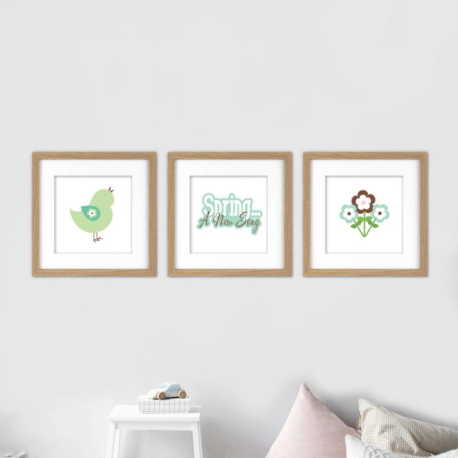 Birds Wall Art poster digital print